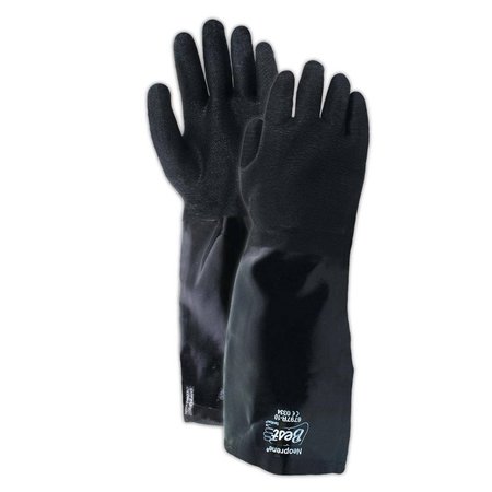 Showa SHOWA Neo Grab Finish Neoprene Gloves, 12PK 6797R-10